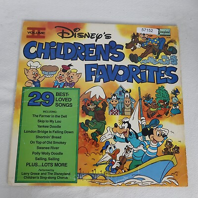 #ad Walt Disney Disney#x27;S Children#x27;S Favorites Volume Ii DISNEYLAND 2508 LP Vinyl Re $4.62
