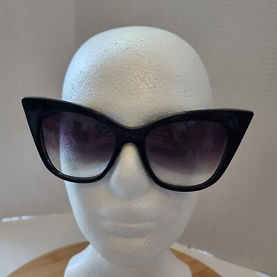 #ad Dita quot;Magnifiquequot; 22015 A Women Cat Eye Black Sunglasses $375.00