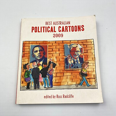 #ad Best Australian Political Cartoons 2009 by Russ Radcliffe Paperback 2009 AU $35.95