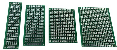 #ad 10 20 Packs of Double Sided Universal PCB Proto Perf Board 2x8 3x7 4x6 5x7 cm $4.49