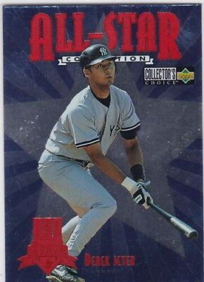 #ad 1997 DEREK JETER SP Collectors Choice All Star Connection Card # 40 45 $2.09