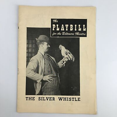 #ad 1949 Playbill Biltmore Theatre Jose Ferrer in The Silver Whistle by R. McEnroe $11.96