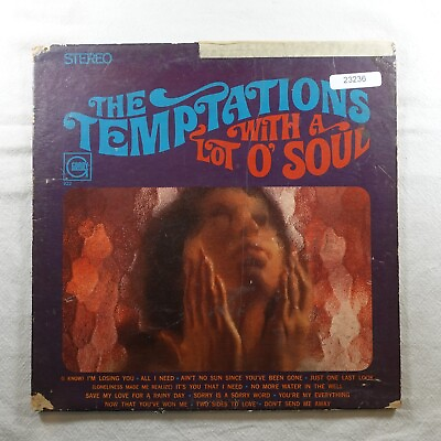 #ad Temptations With A Lot O Soul Record Album Vinyl LP $6.84