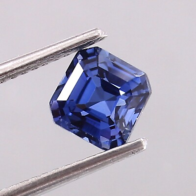 #ad Extra Fine Natural Pastel Blue Montana Sapphire Loose Asscher Cut Gemstone 6x6MM $45.96