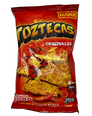 #ad Diana Toztecas Originales 150 g Snack from El Salvador $6.50