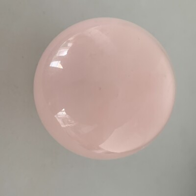 #ad TOP 0.38LB Natural hexagram pink rose quartz sphere crystal ball healing YC224 $27.00