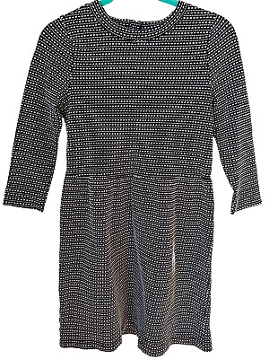 #ad Ann Taylor LOFT Textured Button Back Dress; XSP $18.99