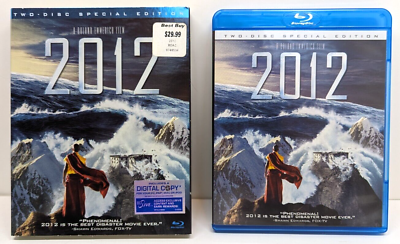#ad 2012 Blu Ray Movie 2009 Two Disc Special Edition W Slipcover Disaster $10.95