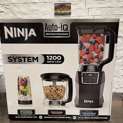 #ad Ninja Kitchen System with Auto IQ Boost and 7 Speed Electric Blender $134.99