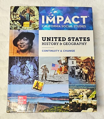 #ad Impact CA Social Studies: United States History amp; Geography Mcgraw Hill $19.94