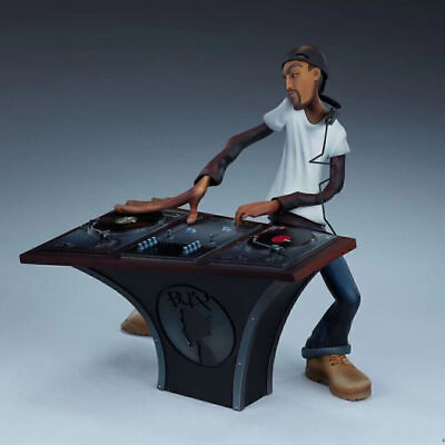 #ad Hip Hop Sculpture Elements HipHop Artist Statue DJ Break Dance Resin Ornament $15.95