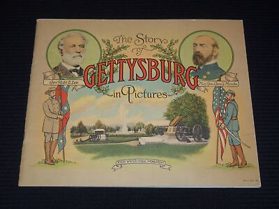 #ad 1930#x27;S THE STORY OF GETTYSBURG IN PICTURES VIEW BOOK GREAT PHOTOS J 7930 $45.00
