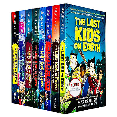 #ad Last Kids on Earth Series by Max Brallier 8 Books Set Ages 8 12 Paperback $37.99