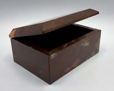 #ad Jasper box for jewelry high quality gemstone box crystal mineral jewelry storage $234.95