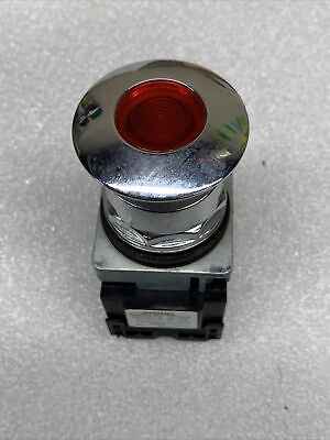 #ad Siemens 52Pp2d2ab Illuminated Push Button 30 Mm 1No 1Nc Red LED $125.00