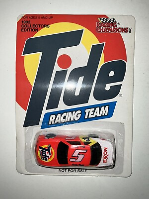 #ad 1992 Collectors Edition Tide Racing Team Ricky Rudd NASCAR $5.00