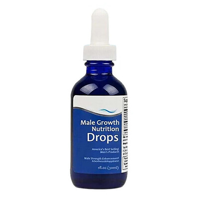#ad REVITAHEPA Male Growth Nutrition Drops Blue Direction Benefit Drops for Men $9.99