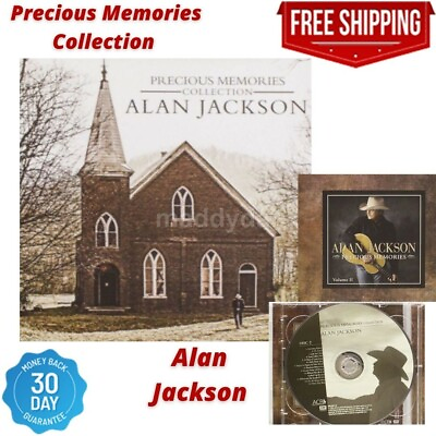 2 Pieces Set CD Precious Memories Collection Alan Jackson Church Hymn Gospel $26.64