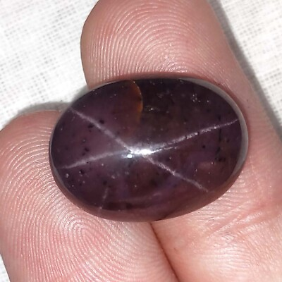 #ad 25 Ct Natural Brown 6 Rays Star Garnet Cabochon Certified Gemstone $25.49