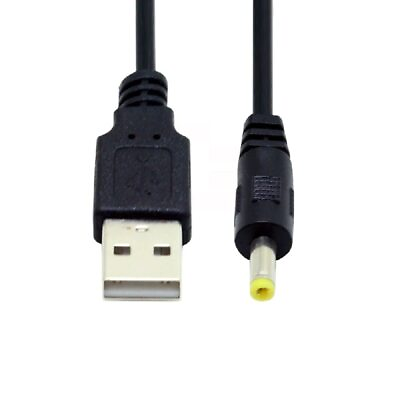 #ad 2pcs lot 150cm 24AWG USB 2.0 Male A to 5V DC 4.0x1.7mm DC Power Round Plug C... $13.25