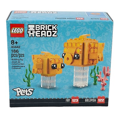 #ad Lego Brickheadz Pets 40442 Goldfish Set NIB Exclusive Goldfish amp; Fry $29.99