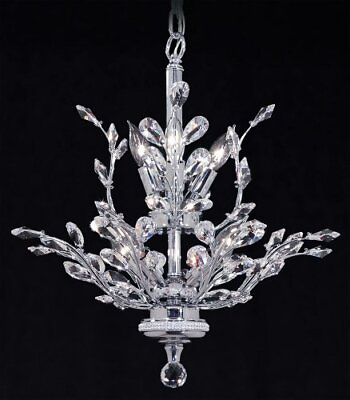 #ad James R. Moder 94456S22 Florale 21quot; Chandelier Ceiling Light in Silver Crystal $853.20