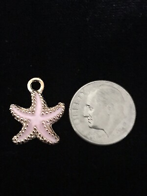 #ad Starfish Enamel Bangle Pendant charm BG 9 Your Choice Color at Checkout. $12.95