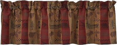 #ad Park Designs High Country Valance Nature Themed 72quot; x 14quot; New $10.09