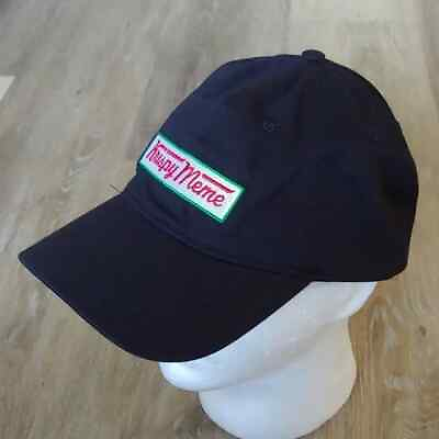 #ad Krispy Meme Novelty Black Strapback 100% Cotton Cap Hat $8.99