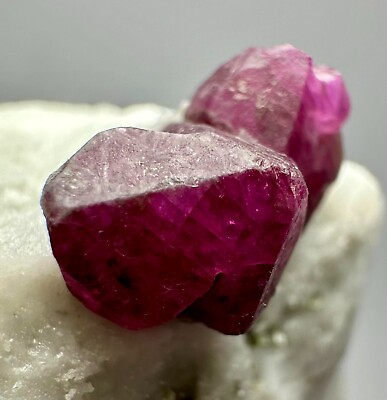 #ad 382 Carat Full Terminated Top Quality Red Ruby Crystals On Matrix From @AFG $179.99