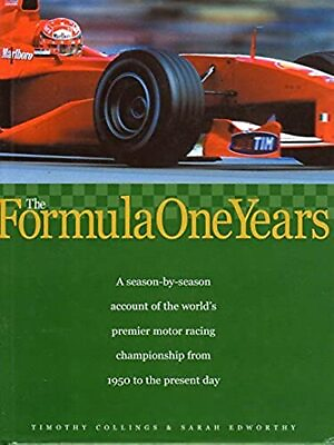 #ad The Formula One Years A Season by Season Account Book $25.00