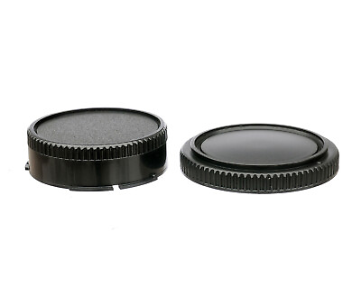 #ad Lens Rear Cap and Body Cap for Canon FD Camera as FD F 1N A1 T 90 AE 1P FL $5.33