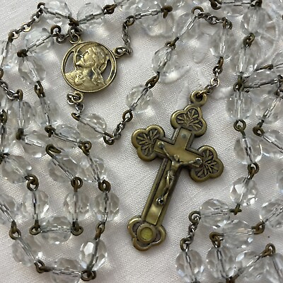 #ad St. Therese Relic Rosary Antique $49.00