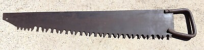 #ad Antique Vintage all metal one man block ice Saw modified $18.50