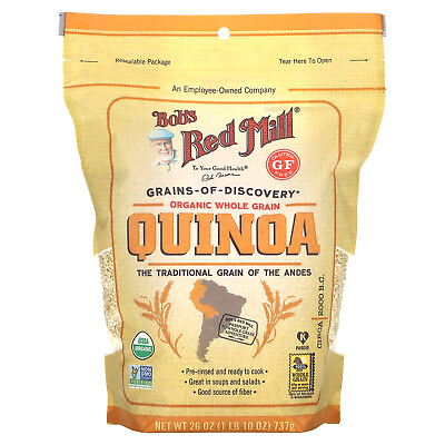#ad Organic Whole Grain Quinoa Gluten Free 26 oz 737 g $17.86