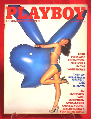 #ad PLAYBOY Magazine JULY 1977 w Centerfold Vintage ISSUE $9.99