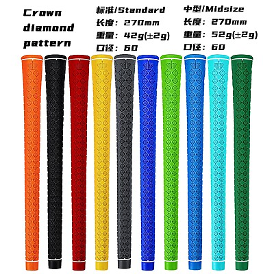 #ad 13PCS 10PCS KINGRASP Classic 10 Colors Rubber Golf Grip Standard amp; Midsize Set $47.99