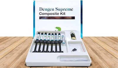 #ad Dengen Supreme Econom Plus Composite Resin Dental Kit Light Cure System $59.99