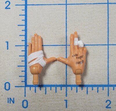 #ad AEW Unrivaled Male Finger Gun Open Hands Fodder 7quot; 1 10 Scale Rey Fenix #50 $3.97