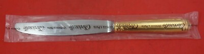 #ad Malmaison Vermeil by Christofle Silverplate Dinner Knife 9 3 4quot; New $79.00