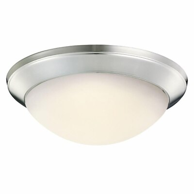 #ad 1 light Flush Mount with Contemporary inspirations 4.5 inches tall by 14 $53.95