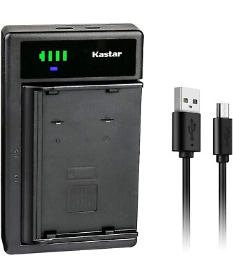 #ad Kastar Battery USB Charger for JVC GR AX35U GR AX350U GR AX37 GR AX37U GR AX400 $15.49