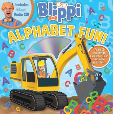 #ad Blippi: Alphabet Fun Mixed Media Product 8x8 with CD $8.88