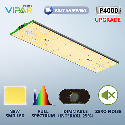 #ad VIPARSPECTRA Dimmable P4000 Led Grow Light Sunlike Full Spectrum For All Plants $269.99