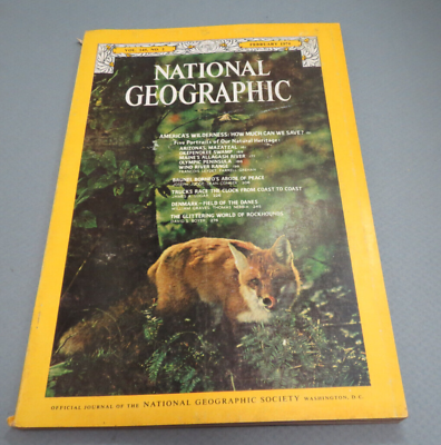 #ad National Geographic Magazine February 1974 Fox Cover America#x27;s Wilderness Story $12.99