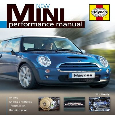 #ad NEW MINI PERFORMANCE MANUAL HAYNES PERFORMANCE MANUAL By Tim Mundy Hardcover $25.95
