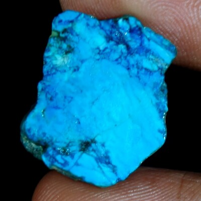 #ad Arizona Turquoise Old Stock Chakra Reiki Gemstone 22.20ct 18X21X10 mm $3.99