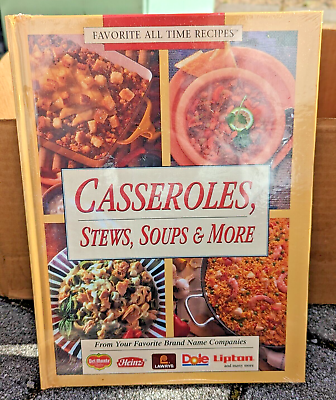 #ad NEW Favorite All Time Recipes: Casseroles Stews Soups amp; More HC SEALED $12.99