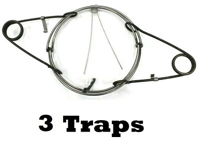 #ad 3 RBG #440 Round Body Grip Trap Bodygrip Trapping Supplies 3 Traps $159.99