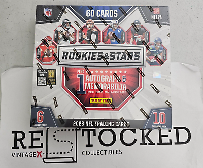 #ad 2023 Panini NFL Rookies amp; Stars Longevity Mega Box Factory Sealed New IN HAND $89.99